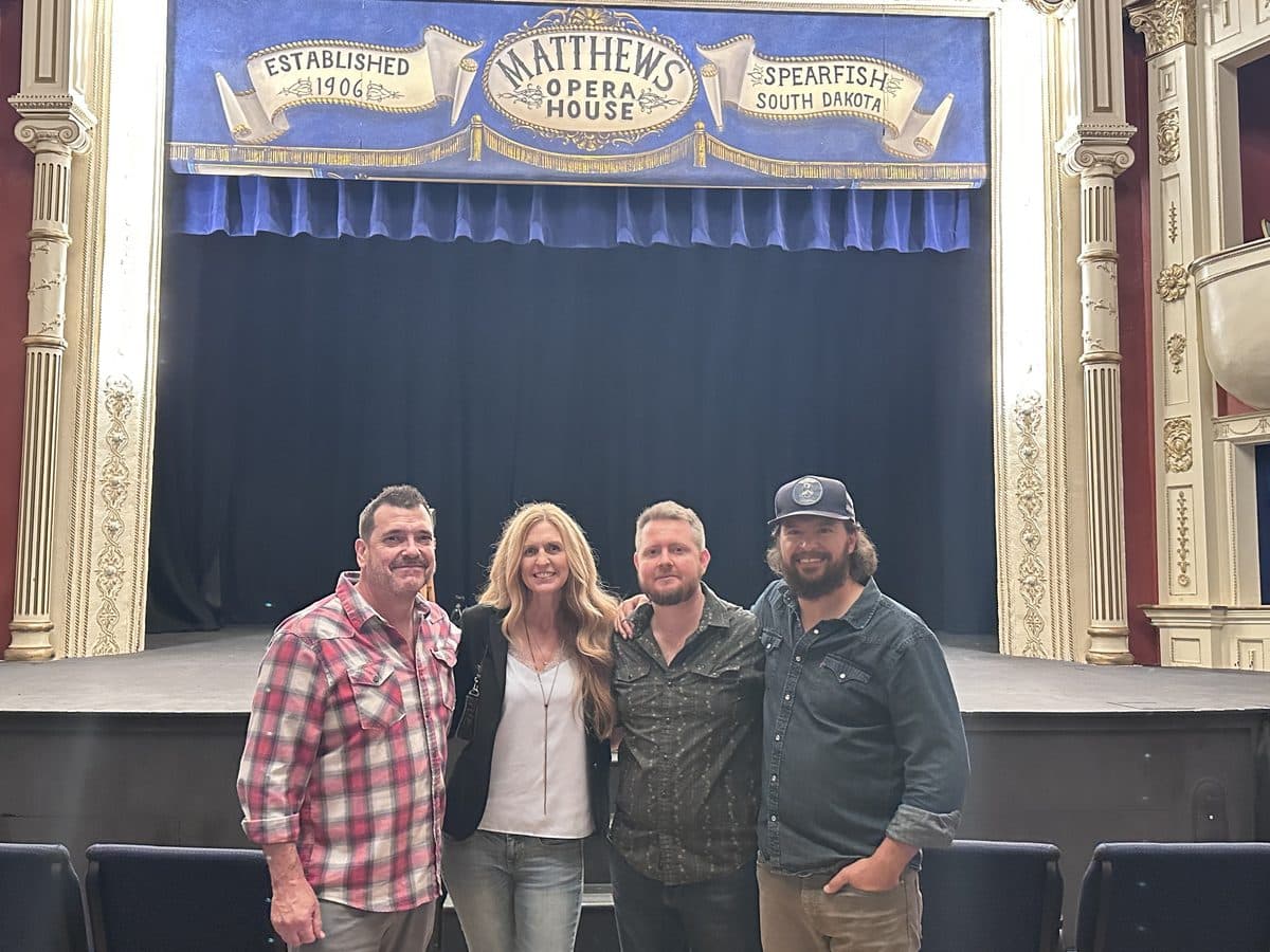 The QCSI team at The Matthews Opera House